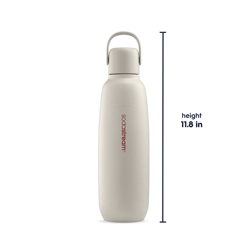 Sodastream Fizz & Go? Insulated Stainless Steel Bottle Sand 30.4 oz - Image 4