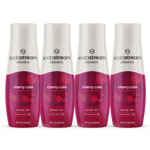 Sodastream Classics? Cherry Cola Drink Mix 4 Pack 440ml - final sale